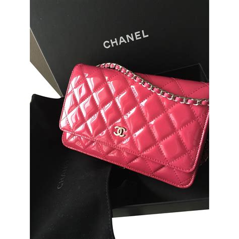 light pink chanel wallet|chanel wallet purse with chain.